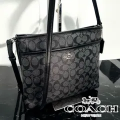 COACH／コーチ F58297 シグネーチャー ショルダーバッグ 斜め掛け ボディバッグ