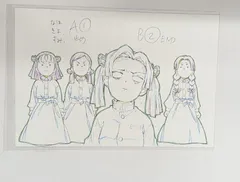 ufotable cafe 鬼滅の刃 コラボレーション キャラクター絵巻カフェ 第六期 展示原画ポストカード 神崎アオイ 4 高田なほ 高田なほ 中原すみ