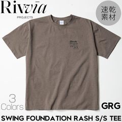 Rivvia PROJECTS リヴィアプロジェクツ ラッシュガード Tシャツ メンズ 半袖 吸汗速乾 UVカット アウトドア SWING FOUNDATION RASH S/S TEE RQ2-W05 日本代理店正規品のサムネイル