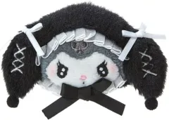 【中古】キーホルダー クロミ マスコットヘアクリップ 月夜のメロクロシリーズ 「サンリオキャラクターズ」