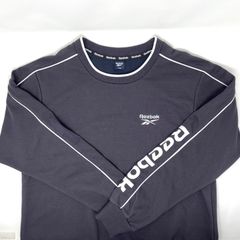 【新品未使用品】Reebok(リーボック) アームロゴ プルオーバー トレーナー 黒 ブラック 170
