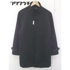 ■ COMME CA ISM コムサイズム スタンドカラー ジップアップ ジャケット サイズM ブラック メンズ  【1109270010067】