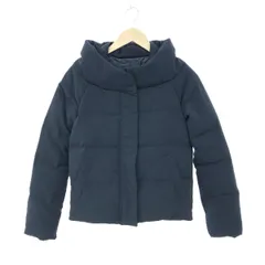 未使用品 RUIRUE BOUTIQUE ルイルエブティック  ダウンジャケット サイズ:S D488 ネイビー  レディース バックリボンショート丈　240001114878