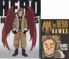 [중고] 클리어 파일 호크스 클리어 파일 스티커 세트 [이치 반 쿠지 내 영웅 아카데미아 HERO VS VILLAINS] I상