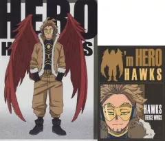 【中古】クリアファイル ホークス クリアファイル・ステッカーセット 「一番くじ 僕のヒーローアカデミア HERO VS VILLAINS」 I賞