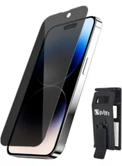 ガラスザムライ iPhone 14 Pro Max 用 ガラスフィルム 覗き見防止 硬度 10H 日本製素材 強化ガラス 保護フィルム 米軍MIL規格 363-nzb