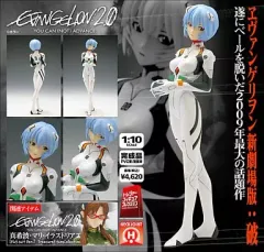 【中古】フィギュア 1/10PVC塗装済み完成品 綾波レイ～プラグスーツver.～「ヱヴァンゲリヲン新劇場版：破」