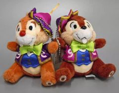 [중고] 봉제 인형 칩 & 데일 인형 장난감 배지 [오버 더 웨이브] 도쿄 디즈니 씨 한정