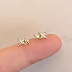 1508 ピアス　星 シルバー　シンプル　小さめ　シンプル　定番　極小