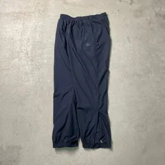 90~00年代 adidas アディダス ポリエステルトラックパンツ パフォーマンスロゴ サイドジップ メンズXL相当 