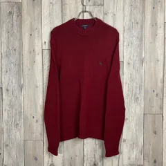 【BURBERRY LONDON バーバリー ロンドン】ミドルゲージ ニット セーター XL