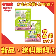 【セット販売/送料無料】デオトイレ ふんわり香る 消臭・抗菌サンド ホワイトフローラルの香り 鉱物タイプ 3.8L×2袋セットのサムネイル