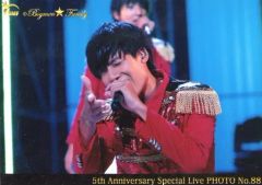 [중고] 원시 사진 (남성) No.88 : BOYS AND MEN / 요시하라 마사토 / 가로형 라이브 포토 / [5th Anniversary Special Live] 보이멘 ☆ 패밀리 한정 랜덤 생 사진