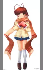 【中古】ポスター(アニメ) 等身大布ポスター 古河渚 「PS4ソフト CLANNAD-クラナド-」 いまじんWEBショップ購入特典