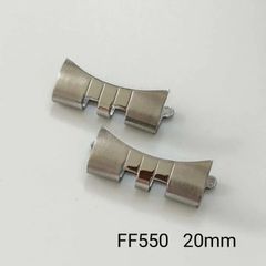 FF550 腕時計 修理交換用 社外部品 フラッシュフィット 20mmジュビリー用 【対応】ロレックス GMTマスター等 ROLEX 互換パーツ 弓カン