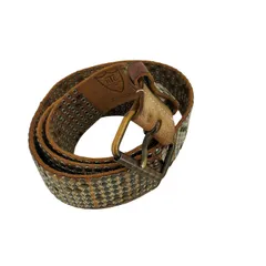 HTC EURO レザーベルト ミリオンスタッズ ベージュ7連