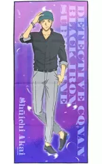 【中古】タオル・手ぬぐい 赤井秀一 ポートレートタオル 「劇場版 名探偵コナン 黒鉄の魚影」 劇場グッズ
