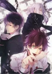【中古】クリアファイル アヤト＆ルキ＆カルラ 描き下ろしA4クリアファイル 「PS Vitaソフト DIABOLIK LOVERS DARK FATE 限定版 アニメイト限定セット」 アニメイト早期予約特典