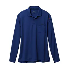 【新品・7営業日以内発送】バートル 665-3-L 長袖ポロシャツ665－3－Lネイビー 6653L【沖縄離島販売不可】