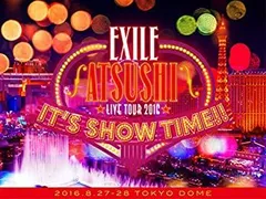 【中古-非常に良い】EXILE ATSUSHI LIVE TOUR 2016 %ﾀﾞﾌﾞﾙｸｫｰﾃ%IT'S SHOW TIME!!%ﾀﾞﾌﾞﾙｸｫｰﾃ%(3DVD)(スマプラ対応)