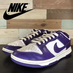 NIKE DUNK LOW RETRO ナイキ ダンク ローカット レトロ ホワイト コートパープル 26cm U11024 DD1391-104