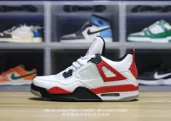 全新未使用男女兼用 Nike Air Jordan 4 Retro"Red Cement"AJ4