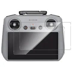 【数量限定】/ Mini 3 Pro/Mini Air3 4 Pro フィルム 送信機用 Freesun 旭硝子製 DJI RC2 DJI 用 スクリーン保護フィルム 高透過率 高感度 硬度9H 気泡なし 指紋防止 飛散防止 【2枚セット】For DJI Ai