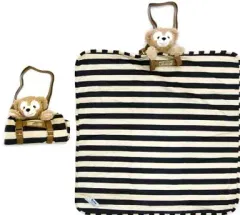 【中古】抱き枕カバー・シーツ(キャラクター) ダッフィー ぬいぐるみ付きブランケット(ひざかけ) 「ディズニーベア」 東京ディズニーシー限定