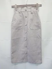 ◇ Θ 未使用 プロポーションボディドレッシング タグ 膝下丈 タイト スカート サイズXS ラベンダー系 レディース E  【1507160016517】