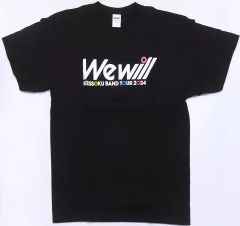 [중고] T 셔츠 라이브 로고 T 셔츠 블랙 M 사이즈 [보치 · 자 · 롯쿠! 결속 밴드 ZEPP TOUR 2024 "We will"]