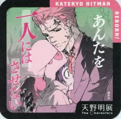 【中古】コースター γ(ガンマ)＆ユニ(家庭教師ヒットマンREBORN!) 「天野明展 The Characters 『天野明展』アートコースター」