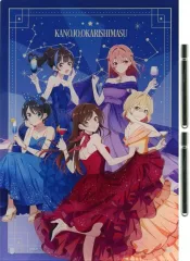 【中古】アクリルスタンド・アクリルパネル 集合 アクリルプレート カクテルライトver. 「彼女、お借りします カクテルライトパーティー in ゲーマーズ」