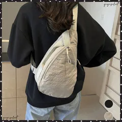 ナイロンボディバッグワンショルダーバッグ レディース ペアルック スリングバッグ 大容量 通勤通学 斜めがけバッグ アウトドア 旅行 肩かけカバン無地 コンパクト 軽量シンプルバッグ ユニセックスかばん 韓国風カジュアル鞄