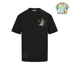 【今日WTO】Burberry バーバリー 25ss 帆船プリント T シャツ-TL44