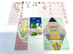 【中古】はがき　8枚セット　ちびまる子ちゃん　さくらももこ　ハローキティ