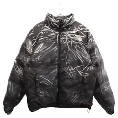 SUPREME (シュプリーム) 23SS×THE NORTH FACE ノースフェイス Printed Nuptse Jacket プリンテッド  プリント ヌプシ ダウン ジャケット トロンプルイユ ブラック ND02300I - メルカリ