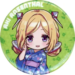 【中古】バッジ・ピンズ アキ・ローゼンタール 「バーチャルYouTuber ホロライブ×極楽湯・RAKU SPAコラボ第六弾 フロライフ トレーディング缶バッジ ミニキャラver.」
