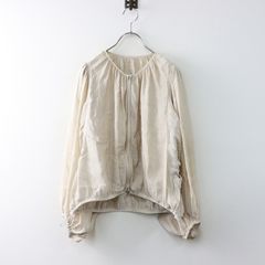 2023AW ネストローブ nest Robe UpcycleLino ノーカラービッグ  