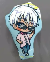 【中古】抱き枕カバー・シーツ 五条悟 ダイカットクッション 「呪術廻戦カフェ2022」