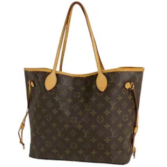 ルイ・ヴィトン Louis Vuitton ネヴァーフル MM ショルダーバッグ ショッピング 肩掛け トートバッグ モノグラム ブラウン M40156 レディース 【中古】