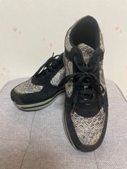 NONAME シューズ　中古　サイズ38 24cm 黒