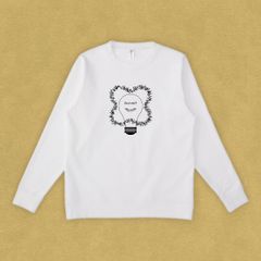 グラフィックスウェット　Good idea White -Sweat-