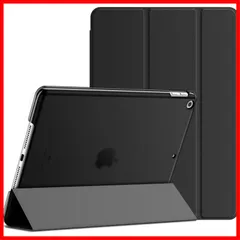 9/8/7 iPad ケース (10.2インチ 2021/2020/2019モデル 第9/8/7世代用) ケース JEDirect 三つ折りスタンド 耐衝撃カバー オートウェイクアップ/スリープ機能 (ブラック)
