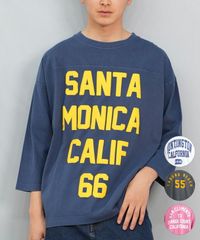 【ムラスポ公式】新品 DEAR LAUREL ディアローレル 長袖 Tシャツ メンズ 七分袖 ロンT フロントプリント CAL 3 4 SLEEVE TEE D25S2200