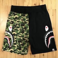 APE エイプ スウェット シャーク ブラック ハーフパンツ ショーツ M
