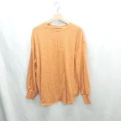 ◇ ⊇ Ungrid アングリッド 長袖 ニット サイズF オレンジ系 レディース E  【1501230013604】