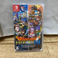 08w10363 ゲームソフト  任天堂　ニンテンドーswitch　ドラゴンクエストヒーローズⅠ・Ⅱ【中古品】