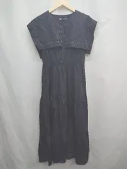 ◇ ⊂ ZARA ザラ ロング丈 ワンピース サイズUSA M ブラック レディース E  【1504210011850】