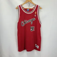 90sチャンピオンNBAタンクトップ91ロッドマン　降谷建志 2025年最新】ロッドマン ユニフォーム チャンピオンの人気