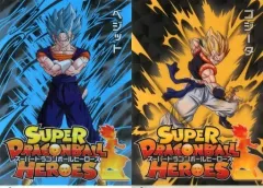 【中古】クリアファイル ベジット＆ゴジータ A4クリアファイルセット(2枚組) 「一番くじ ドラゴンボール SUPER DRAGONBALL HEROES」 H賞